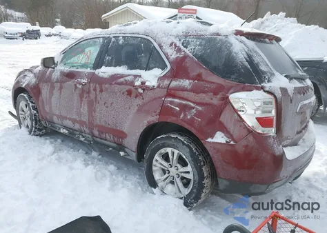2016 Chevrolet Equinox Lt from USA, damaged, VIN 2GNALCEK1G6165409